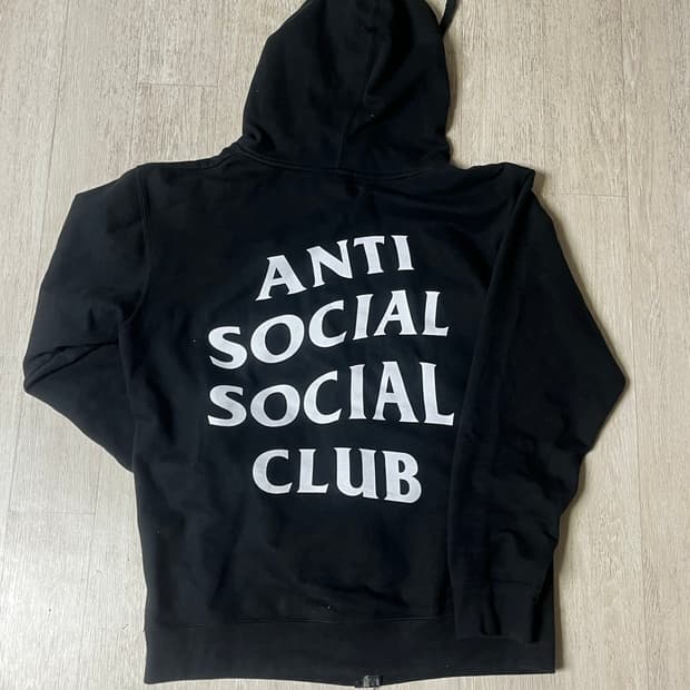 안티소셜소셜클럽 후드집업 L