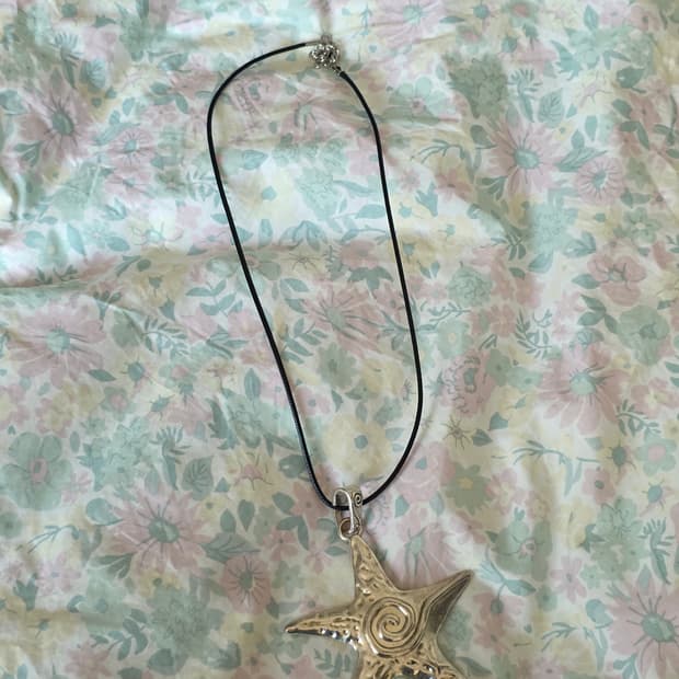 별 펜던트 히피 y2k 목걸이 빈티지깔