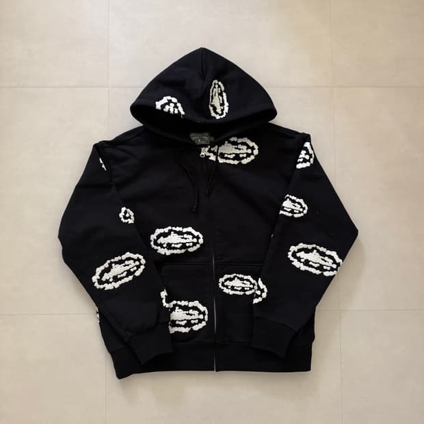 S) 코르테이즈 데님티어스 후드집업