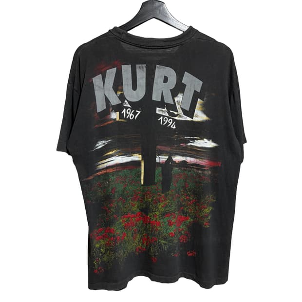 빈티지 90s Kurt Cobain Memorial 커트 코베인 티셔츠