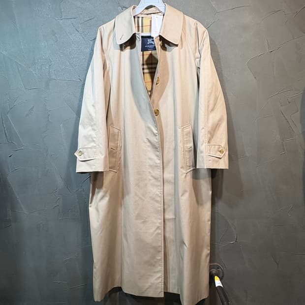 [8] BURBERRY 버버리 베이지 싱글 트렌치 코트