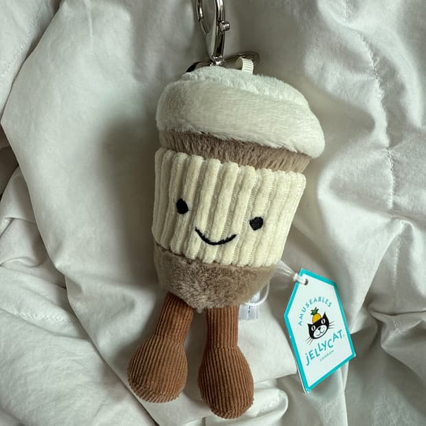 젤리캣 커피 키링