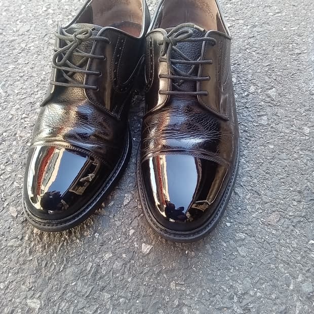 금강 리갈 더비 코도반 구두