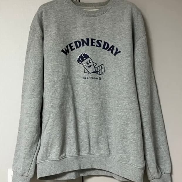 하이드아웃 맨투맨 2사이즈