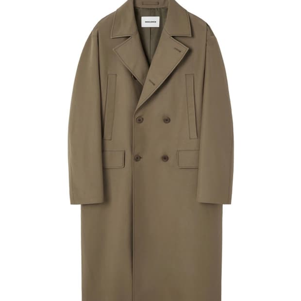 인사일런스 코튼 더블 코트 SAND BROWN