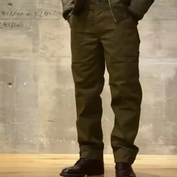 프리휠러스 에비에이터 팬츠 올리브 32 상태최상