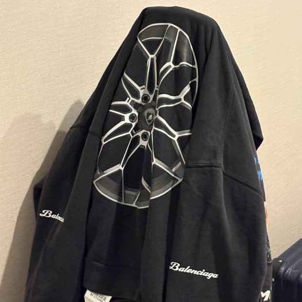 발렌시아가 람보르기니 테메라니오 후드집업 L