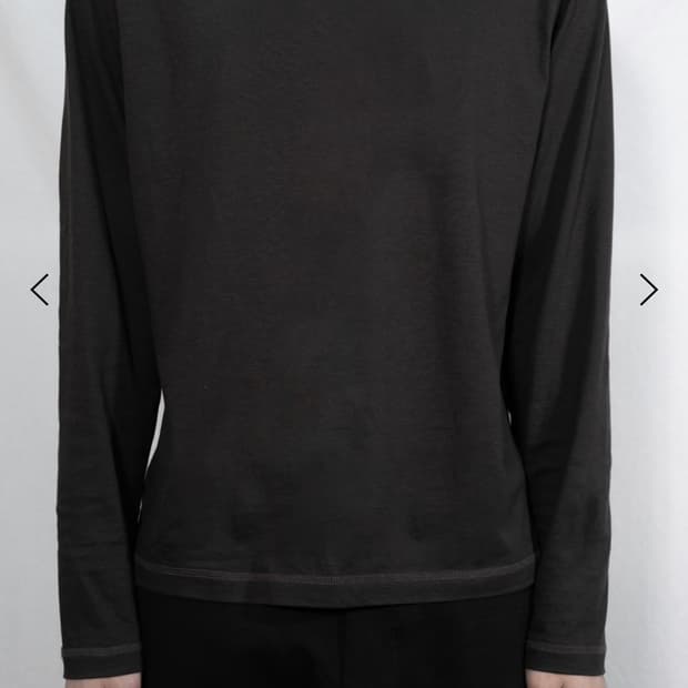 Pin long sleeve (Charcoal brown)