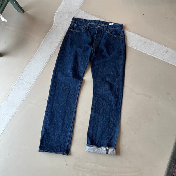 오어슬로우105 셀비지 데님 팬츠