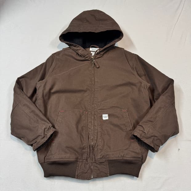 L) 에디바우어 워크웨어 덕캔버스 액티브 자켓 브라운