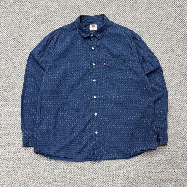 리바이스 베이직 패턴 셔츠 v2438