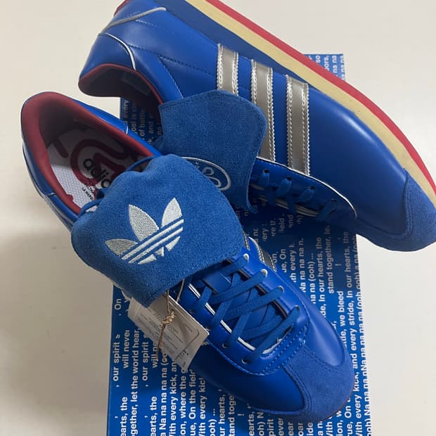[275] 아디다스 x 예스아이씨 컨트리 OG 블루 매트 실버