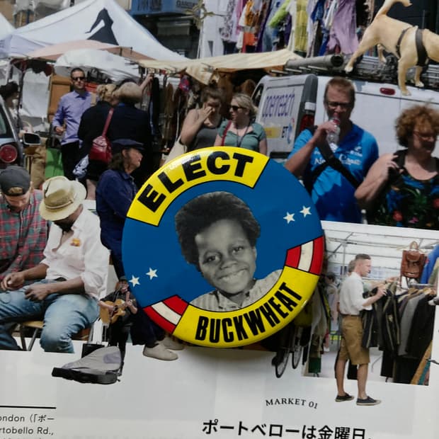 빈티지 ELECT 인물 프린팅 핀 버튼 뱃지 브로치 악세사리
