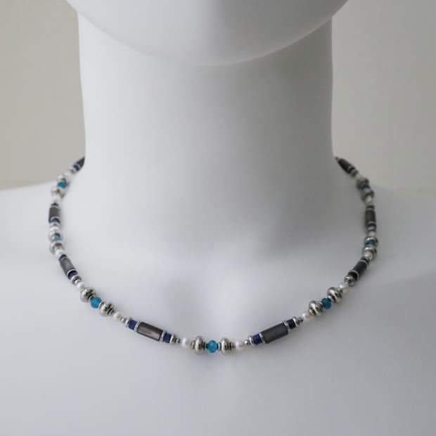 CASIOPEIA Blue Note Necklace 애퍼타이트 원석목걸이