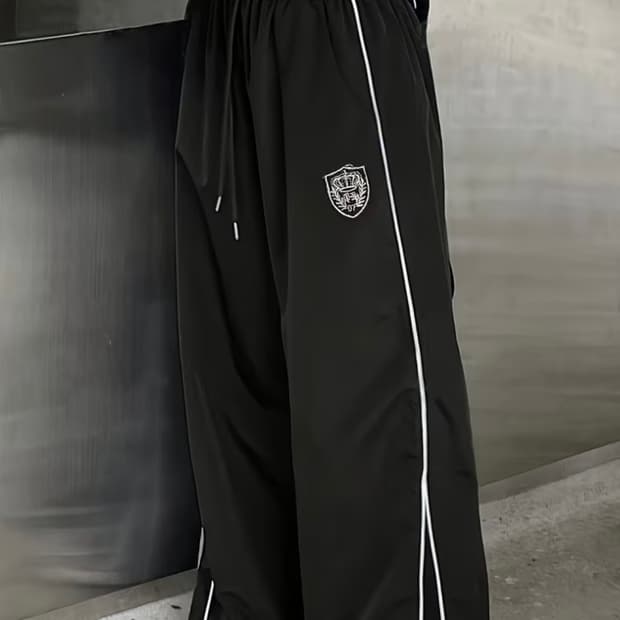 트레이닝팬츠 블랙