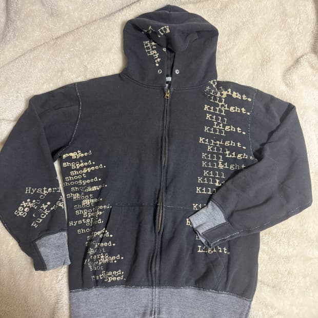 히스테릭 글래머 후드 집업 