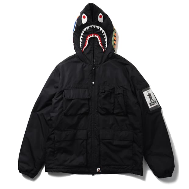 A BATHING APE Multi Pocket Padded Jacket
