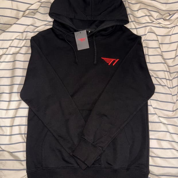 T1 굿즈 후드티 블랙 S 새상품