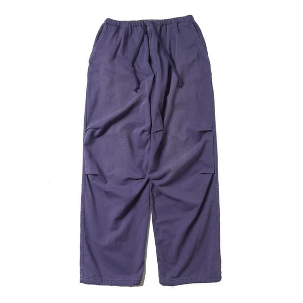 [1]코모리 코튼드릴 니턱팬츠 퍼플