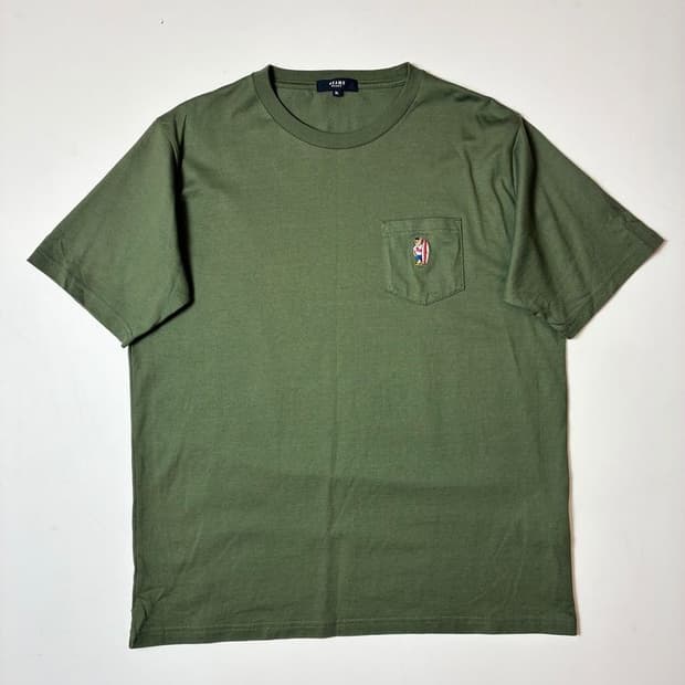 빔즈 Beams 서프 베어 포켓 반팔 티셔츠 PN9680