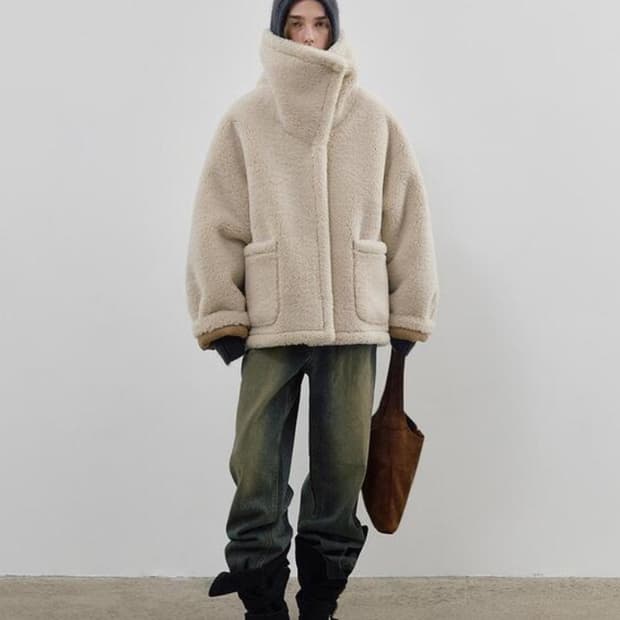 ofc 오에프씨 Cloud Shearling Mustang