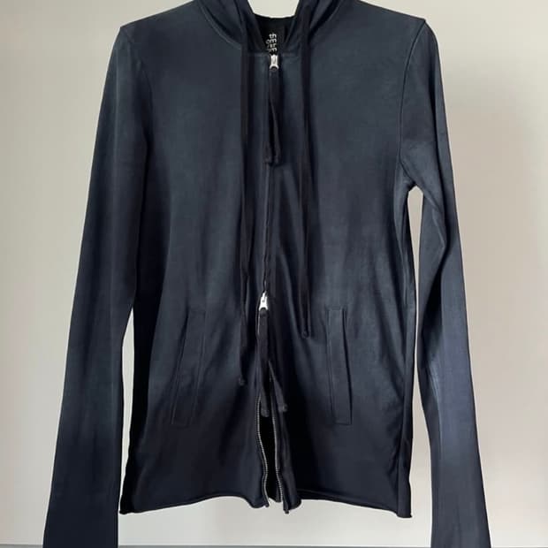 thom krom hooded zip up