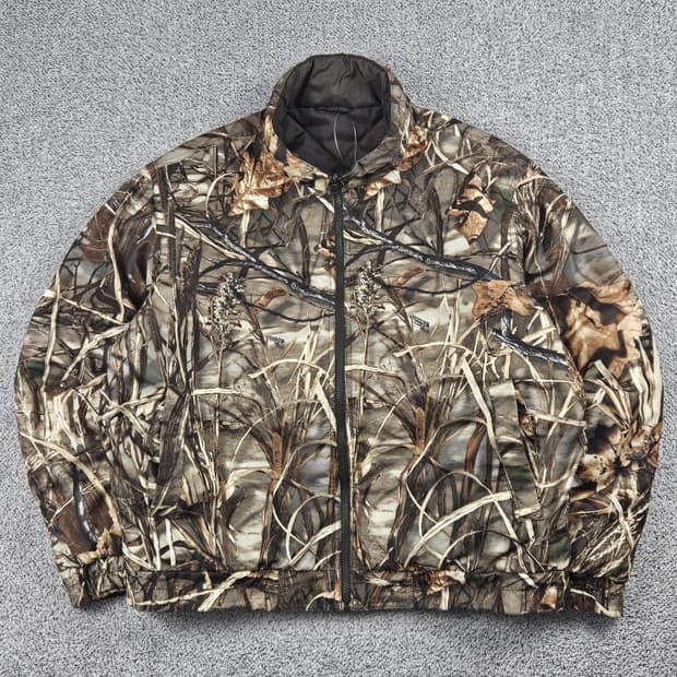 카벨라스 리얼트리 패턴 리버서블 패디드 자켓 ( L ) / 10500