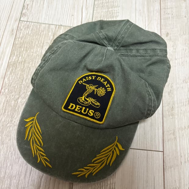 데우스 볼캡 올리브
