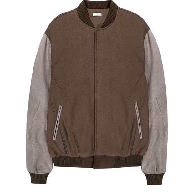 엑슬림 바시티 자켓 m