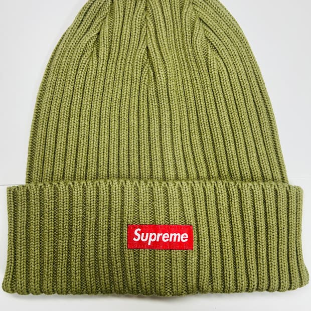 25SS 정품 슈프림 오버다이드 비니 올리브