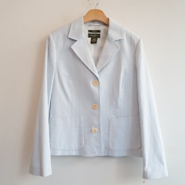 Eddie Bauren 에디바우어 시어서커 코튼자켓