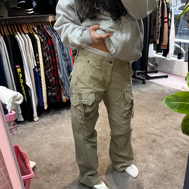 에드윈 익스클루시브 유틸리티 카고 세미 부츠컷(M)