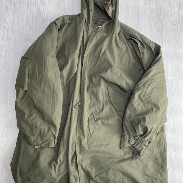 밀텍 m51 피쉬테일 개파카 XL 독일생산