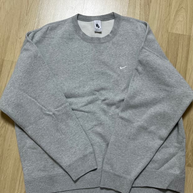 나이키 NRG US xxl 맨투맨 그레이