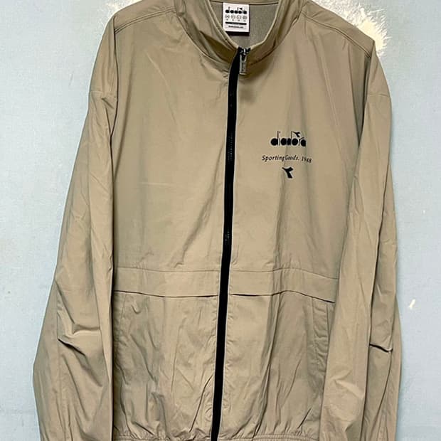 디아도라 에센셜 우븐자켓 남자 바람막이점퍼 새상품 춘추 XL 105