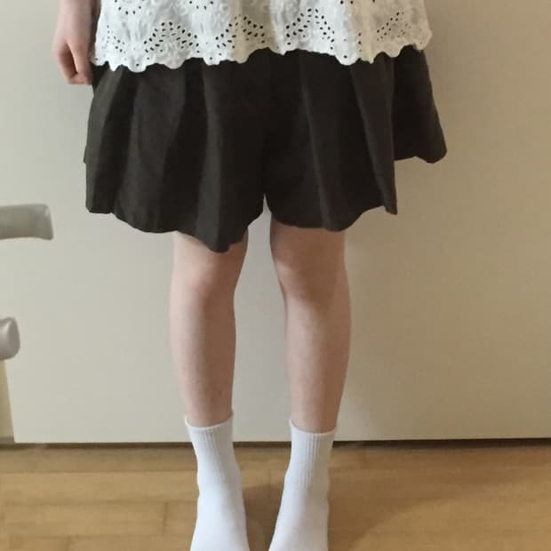 빈티지 초코브라운 스커트