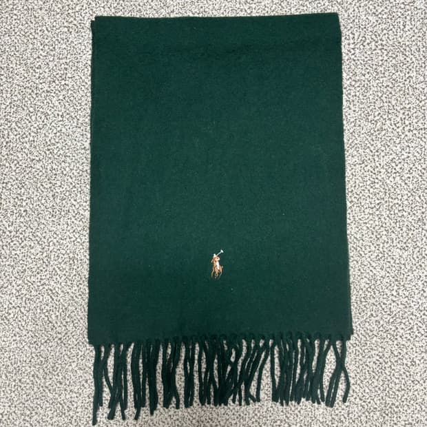 [택포,램스울100] 폴로 랄프로렌 이태리 머플러 목도리 [A+]