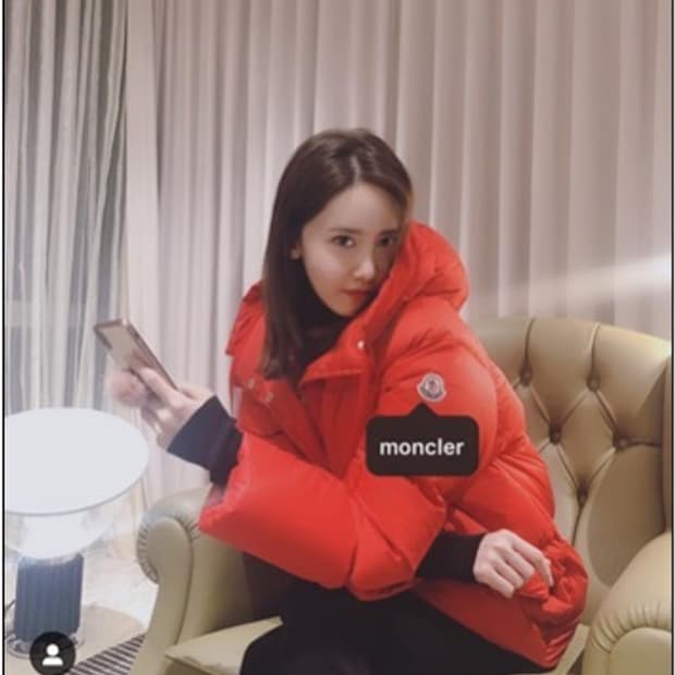 (W) 몽클레르 에티발 쇼트 다운 자켓 레드 - 22FW