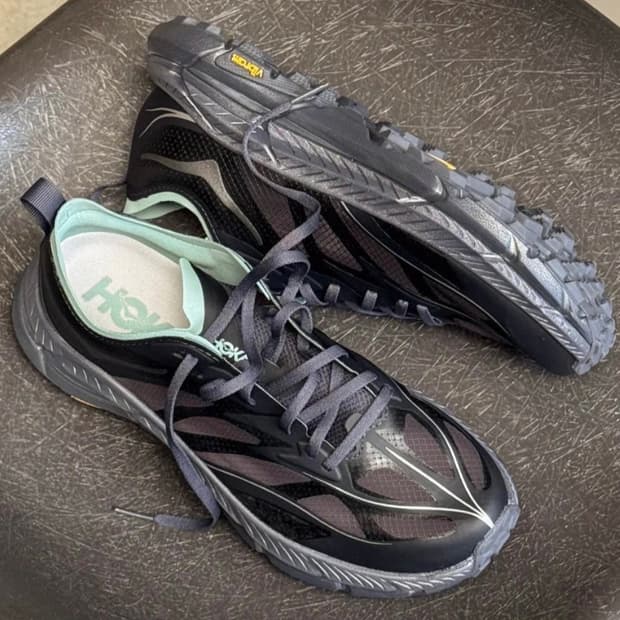 호카 오네오네 마파테 스피드4 라이트 차콜 그레이 제이드