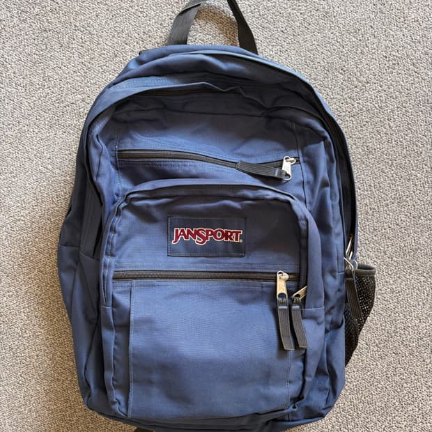 잔스포츠 빅스튜던트 백팩 네이비