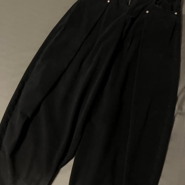 0) 아이돈 워너셀 벌룬팬츠 (블랙)