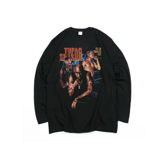 2pac vintage longsleeves Tee