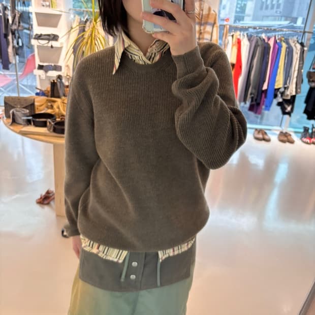 Vintage Settefili Cashmere Wool Knit