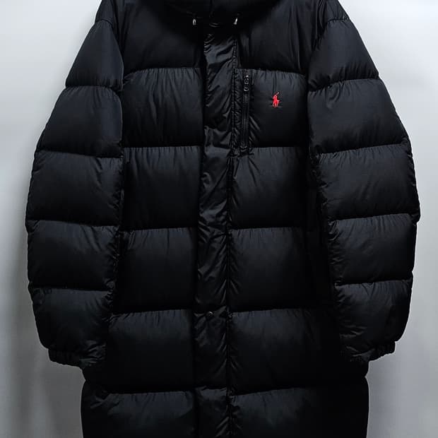 폴로랄프로렌 덕다운롱패딩 M (100-105)