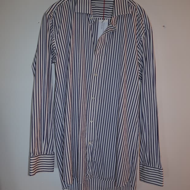 Salvatore Ferragamo vintage stripe shirt