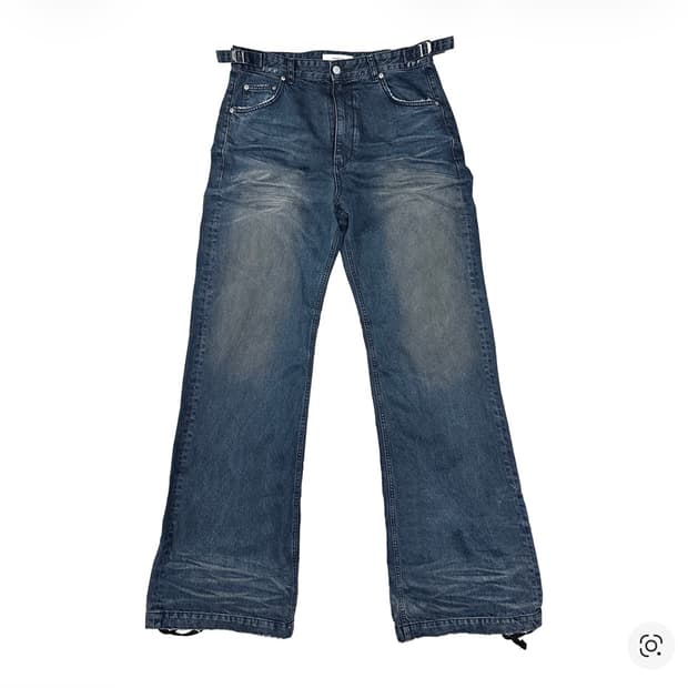 [2] 논노드 젠 더티 오일 워시드 데님 팬츠