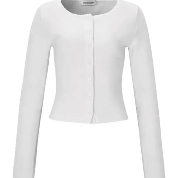 벨리아르 블룸 가디건 윈터 화이트