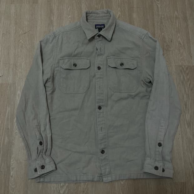 파타고니아 오가닉코튼 포켓 셔츠 S