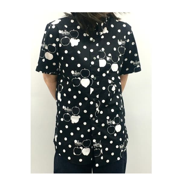 더 비틀즈 x 꼼데가르송_애플 도트 셔츠 