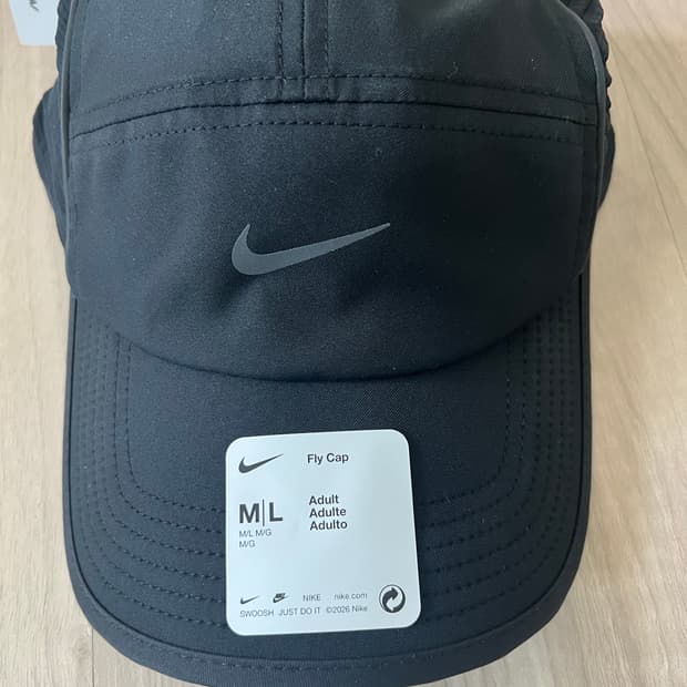 나이키 드라이핏 플라이캡 미디움 라지 사이즈 블랙